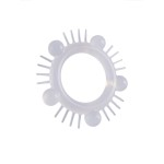 Эластичное эрекционное кольцо с шишечками и шипами