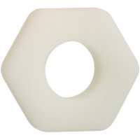 Белое люминесцентное эрекционное кольцо Glow-In-The-Dark Liquid Silicone Prolong Sexagon Ring Белое люминесцентное эрекционное кольцо Glow-In-The-Dark Liquid Silicone Prolong Sexagon Ring