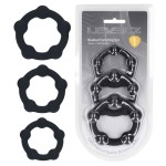 Набор из 3 эрекционных колец Beaded Silicone Cockring Set Набор из 3 эрекционных колец Beaded Silicone Cockring Set