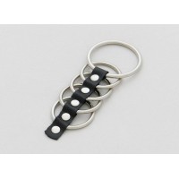 Сбруя на фаллос и мошонку из 5 колец Сбруя на фаллос и мошонку из 5 колец