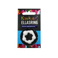 Цветное эрекционное кольцо с шариками Ellasring Цветное эрекционное кольцо с шариками Ellasring