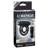 Эрекционное кольцо с подхватом мошонки и клиторальной щеточкой с вибрацией Эрекционное кольцо с подхватом мошонки и клиторальной щеточкой с вибрацией