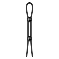 Черное эрекционное лассо Nexus Forge Double