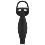 Черное эрекционное кольцо со стимуляцией промежности и анальной пробкой Cock Ring with RC Prostate Plug Черное эрекционное кольцо со стимуляцией промежности и анальной пробкой Cock Ring with RC Prostate Plug