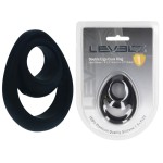 Черное эрекционное кольцо Double Ergo Silicone Cockring Черное эрекционное кольцо Double Ergo Silicone Cockring