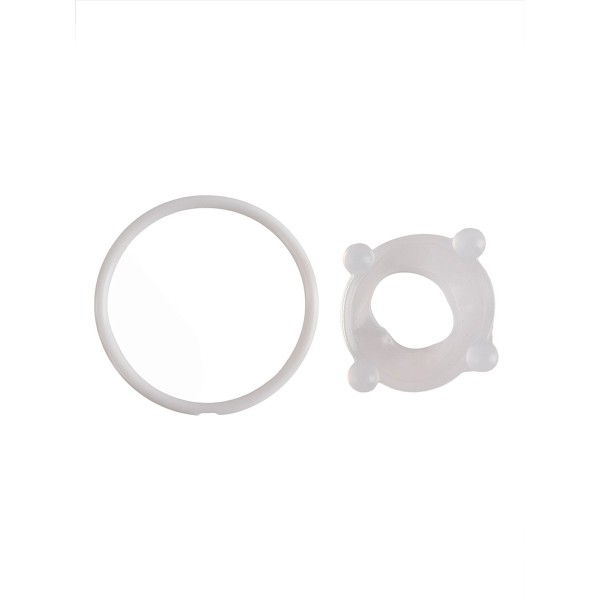 Эрекционное кольцо с 4 стимулирующими шариками