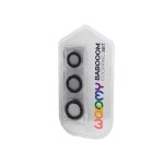 Набор из 3 черных эрекционных колец Babooom Ring Set