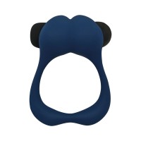 Синее эрекционное виброкольцо Nutty Синее эрекционное виброкольцо Nutty