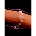 Эрекционное кольцо со стимулирующими шариками сверху и снизу