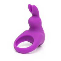 Фиолетовое эрекционное виброкольцо Happy Rabbit Rechargeable Rabbit Cock Ring Фиолетовое эрекционное виброкольцо Happy Rabbit Rechargeable Rabbit Cock Ring