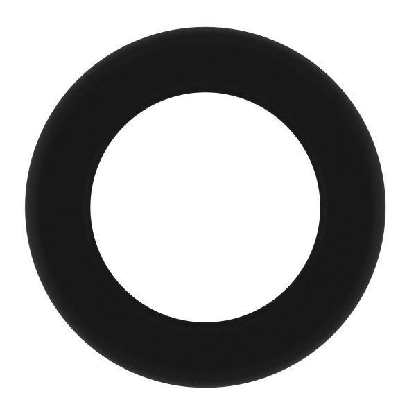Чёрное эрекционное кольцо Cockring No.39