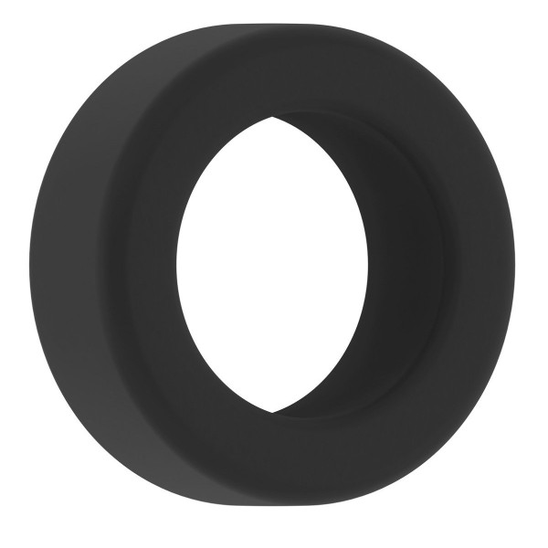Чёрное эрекционное кольцо Cockring No.39