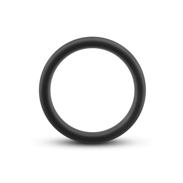 Черное эрекционное кольцо Silicone Go Pro Cock Ring
