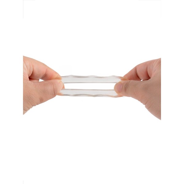 Прозрачное эрекционное кольцо в форме гайки