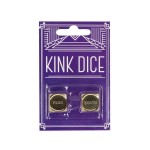 Золотистые игральные кубики Kink Dice