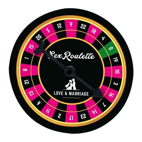 Настольная игра-рулетка Sex Roulette Love Marriage