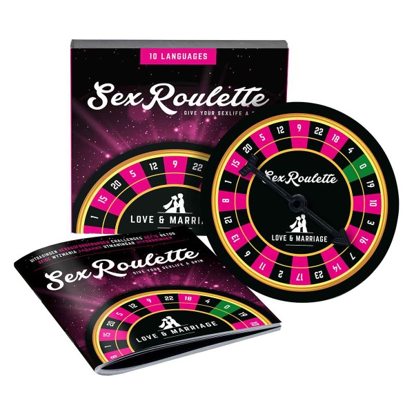 Настольная игра-рулетка Sex Roulette Love Marriage