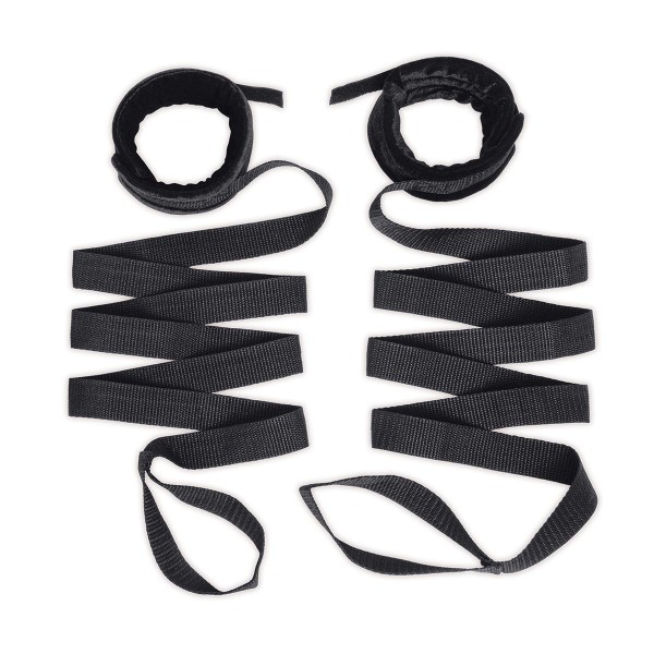 Эротический набор 4PC Bondage Bed Strap Flogger Kit