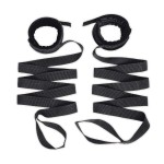 Эротический набор 4PC Bondage Bed Strap Flogger Kit