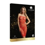 Пикантное платье без бретелек Star Rhinestone