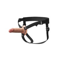 Телесный пустотелый фаллопротез 5’’ Hollow Silicone Strap-On - 14 см.