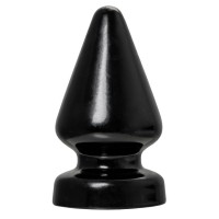 Черная анальная втулка Draco α - 18 см.