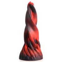 Красно-черный фантазийный фаллоимитатор Hell Kiss Twisted Tongues Silicone Dildo - 18,8 см. Красно-черный фантазийный фаллоимитатор Hell Kiss Twisted Tongues Silicone Dildo - 18,8 см.