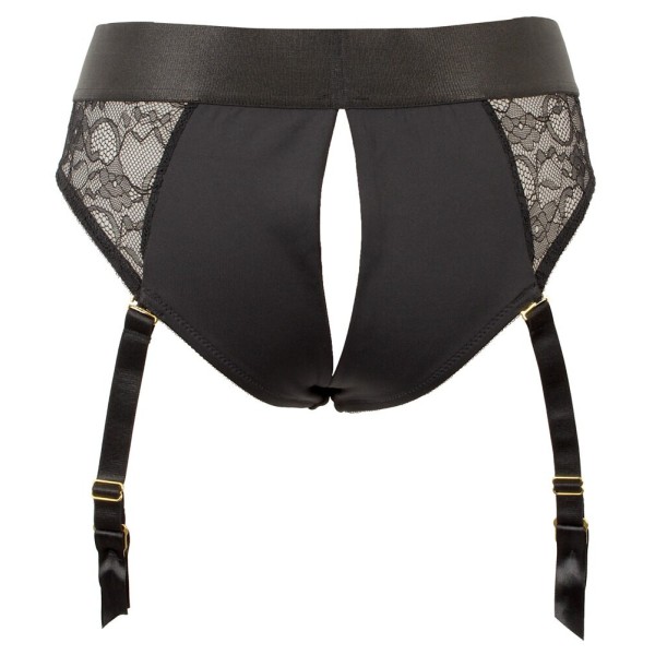 Черный женский страпон Strap-on Set: трусики и насадка Черный женский страпон Strap-on Set: трусики и насадка