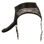 Черный женский страпон Strap-on Set: трусики и насадка Черный женский страпон Strap-on Set: трусики и насадка