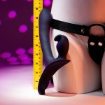 Женский страпон с вибрацией Giving Vibes Женский страпон с вибрацией Giving Vibes