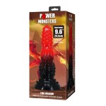 Силиконовый фантазийный фаллоимитатор Fire Dragon - 24,5 см. Силиконовый фантазийный фаллоимитатор Fire Dragon - 24,5 см.