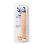 Телесный фаллоимитатор-гигант Size Queen 10 - 30,5 см.