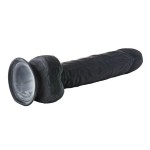 Черный фаллоимитатор-гигант XXL Dildo - 38 см.