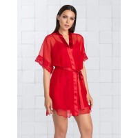 Легкий шифоновый халатик-кимоно Легкий шифоновый халатик-кимоно