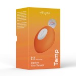 Оранжевый вибратор We-Vibe Temp для температурных игр Оранжевый вибратор We-Vibe Temp для температурных игр