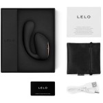 Черный вибратор с управлением через приложение Lelo Ida Wave