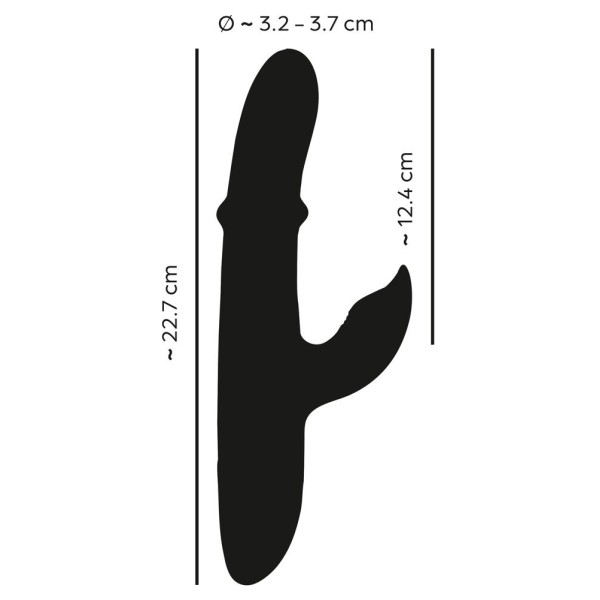 Зеленый вибратор-кролик с подвижным кольцом Thumping Rabbit Vibrator - 22,7 см. Зеленый вибратор-кролик с подвижным кольцом Thumping Rabbit Vibrator - 22,7 см.