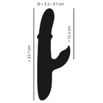 Зеленый вибратор-кролик с подвижным кольцом Thumping Rabbit Vibrator - 22,7 см. Зеленый вибратор-кролик с подвижным кольцом Thumping Rabbit Vibrator - 22,7 см.