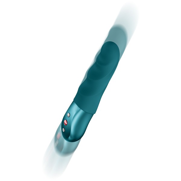 Зеленый вибратор-пульсатор Stronic Petite - 17 см. Зеленый вибратор-пульсатор Stronic Petite - 17 см.