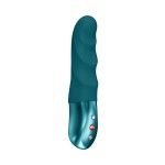 Зеленый вибратор-пульсатор Stronic Petite - 17 см. Зеленый вибратор-пульсатор Stronic Petite - 17 см.