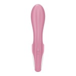 Розовый вибратор-кролик с расширением Air Pump Bunny 2 - 20,4 см.