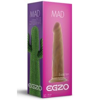 Телесный фаллоимитатор без мошонки Mad Cactus - 18,5 см. Телесный фаллоимитатор без мошонки Mad Cactus - 18,5 см.
