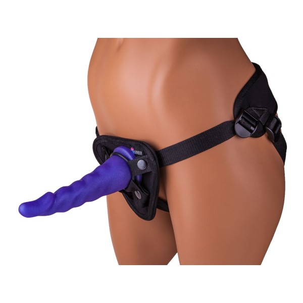 Трусики Harness с двумя насадками UNI strap - 17,5 и 18 см