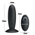 Анальная пробка с вибрацией и пультом управления Remote Control Vibrating Plug - 11 см