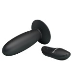 Анальная пробка с вибрацией и пультом управления Remote Control Vibrating Plug - 11 см