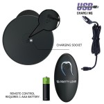 Анальная пробка с вибрацией и пультом управления Remote Control Vibrating Plug - 11 см