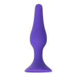 Фиолетовая анальная втулка Toyfa A-toys - 11,3 см