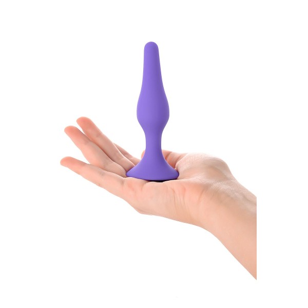 Фиолетовая анальная втулка Toyfa A-toys - 11,3 см