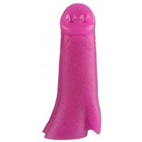 Розовая анальная втулка в виде поросячьего пятачка - 23 см. Розовая анальная втулка в виде поросячьего пятачка - 23 см.