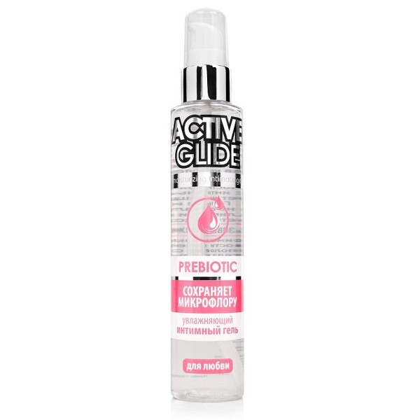 Увлажняющий интимный гель Active Glide Prebiotic - 100 гр
